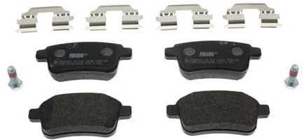 FERODO Brake Pads | FDB4186 | OE-Matching Quality | Eco-Friction Fuse+ Technology | Pack of 4