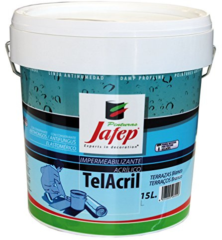 JAFEP Telacril Terrazas Blanco 15 L.