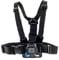 Digicharge Harnais de fixation torse Sangle Ceinture de poitrine élastique réglable pour Gopro Hero12 Hero11 Hero10 Max/DJI Osmo Action 3 / Insta360 One / Hero8 Session Mini Hero 12 11 10 9 8 Akaso