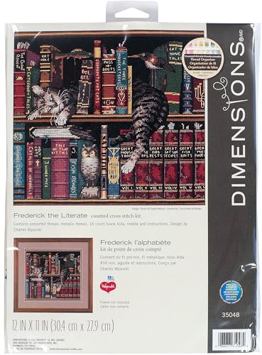 DIMENSIONS 35048 FRED'CK The Literate, Multicolor