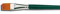 Kreul 721104 - Pinceaux universels Basic Synthetics en Poils de Nylon Fins, Plats, Taille 4, pour l'art, Les Loisirs, l'école et la Grande consommation