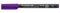 STAEDTLER permanent Marker Lumocolor, violett, Linienbreite ca. 1,0 mm, wisch- und wasserfest, Made in Germany, lange Lebensdauer, 10 violette Universalstifte im Kartonetui, 317-6