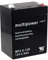 Net de batterie Batterie au plomb mp2,9–12R (MULTIPOWER), 12 V, plomb-acide
