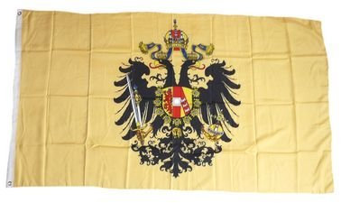 Flagge Fahne Österreich-Ungarn Adler 90 x 150 cm FLAGGENMAE®