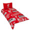 Liverpool F.C. Official Liverpool Offizielles Bettwäsche-Set für Einzelbett, Mehrfarbig
