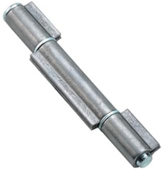 Cerniera A Saldare 3 Ali In Ferro Lucido, Con Perno A Sfilo.