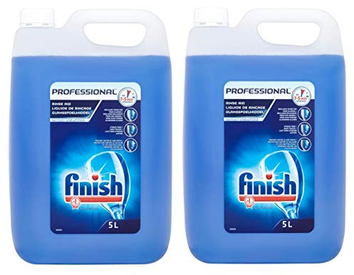 Finish Professional Rinse Aid- Dishwashing Liquid- 5L x pack of 2