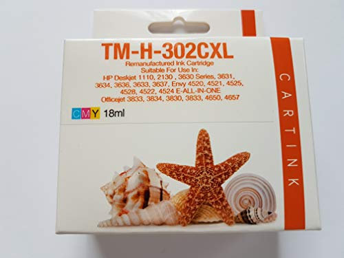 OEM Systems Company Kompatibel HP 302 XL Color