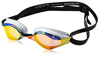 Speedo Unisex-Erwachsene Schwimmbrille Speed Socket 2.0