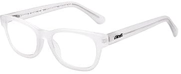 Edison & King Lesebrille „Endless“ - Moderne Kunststoffbrille aus Acetat - Gläser gespiegelt und gehärtet - Blaulichtfilter (transparent-matt, +1,00 dpt)