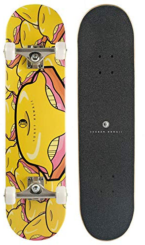 JUCKER HAWAII Skateboard Tasty TOASTS 7.75 Complete Skateboard