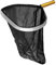 well2wellness® Poolkescher Bodenkescher Luxus schwarz-Gold mit Alurahmen, Alugriff und extra großem Netz (1204)