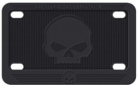 CHROMA CG42991 Harley-Davidson Willie G Skull Schwarz Silikon Motorrad Rahmen