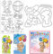 GLOBLELAND 2 Stück Bär und Ballon Klare Stempel und Metallstanzungen Set für DIY Scrapbooking Dekoration Blumenpuppe Transparente Stempel für Karten DIY Schnittschablonen für Fotoalbum Dekor