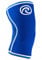 Rehband Power Max Kniebandage Kraftsport 7mm SBR/Neopren, wettkampfgeeignet, Knee Sleeves für Bodybuilding, Powerlifting, Crossfit & schweres Gewichtheben, Farbe:Blau, Größe:XXL