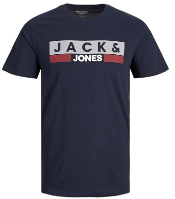 JACK & JONES Male T-Shirt Plus Size Logo T-Shirt
