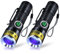 DARKDAWN UV Taschenlampe 365nm Licht Schwarzlicht USB Wiederaufladbar, Woodsche Lampe Ultraviolett LED Mini, Detektor für Haustier Urin, Fluoreszierend, Bernstein, Uran Glas, Geld, Harz Härten, 2 PACK