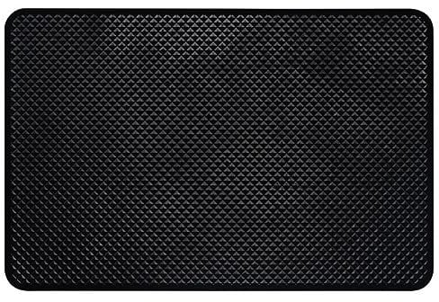 1 Pièces Tapis Antidérapant Voiture Tableau de Bord,Auto-Adhésif Tapis Intérieur de Voiture en Gel de Silicone Lavable Réutilisable pour Téléphone Portable, Clés, Pièces de Monnaie (18x 13cm)