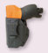 HolsterOnline Kydex Waffen Holster für Umarex p2p hdp 50 Compact Co2 Pisltolen Kydex Holster OWB/IWB Multi Lok - IWB Clip - Kydex Steg (IWB Clip 40mm Rechts)