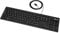 Amazon Basics Full size Wired Keyboard Compatible with Laptop PC Tablet, USB Plug-and-Play, QWERTY UK Layout, Matt Black