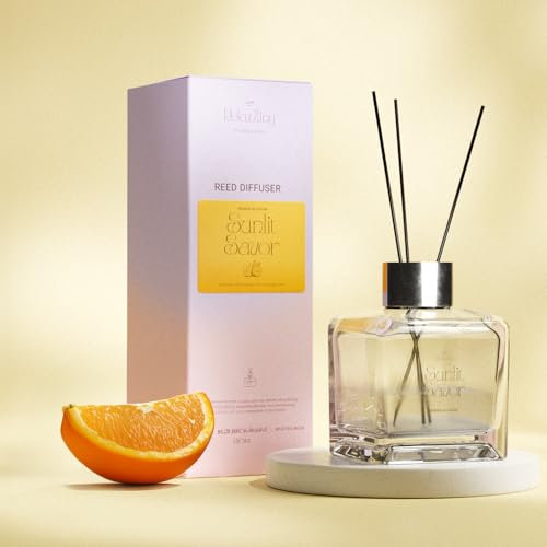 Sunlit Savor Diffuseur Fleur d'oranger : fraîcheur élégance 150 ml