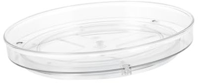 Cabilock drehbares Regal Ablagefach Schmucktablett Soße Lagerregale drehbares Lagerregal Regal für Gewürzgläser Multifunktion Container Veranstalter rotieren das Haustier