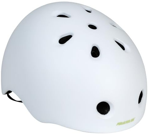 Powerslide Helm Urban White Matcha, für Herren und Damen, Inline Skates, Fahrrad, Scooter in weiß