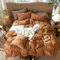 Lanqinglv Ropa de cama 220 x 240 cm, algodón Renforcy, aspecto de lino, ropa de cama de algodón con cremallera, apta para alérgicos, 1 funda nórdica y 2 fundas de almohada de 80 x 80 cm