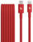Beats USB-C auf Lightning Gewebtes Kabel, Schnelles Laden, Langlebiges und Verwicklungsfreies Design, Kompatibles Ladegerät für Apple Produkte mit Lightning Anschlüssen (1,5 m) – Blitz-Rot