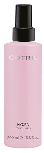 Cotril Hydra Infinity Milk - Latte Spray All-In-One Senza Risciacquo, Boost di Idratazione, Protezione e Luminosità per i Capelli, Previene Doppie Punte e Disidratazione, con Metal Detox, 200ml
