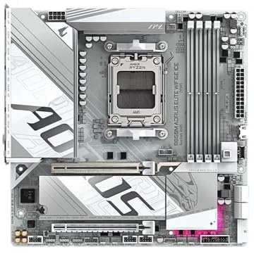 Placa Madre Placa Base Fit For GIGABYTE B850M AORUS Elite WIFI6E Ice Micro-ATX B850 DDR5 192 GB DDR5 8200 (OC) MHz M.2 Socket AM5