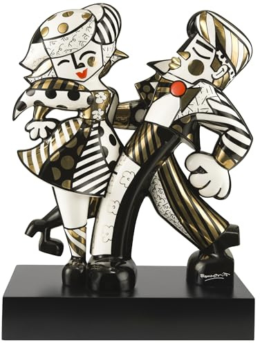 Figur 47 cm Romero Britto Golden Swing - Pop Art