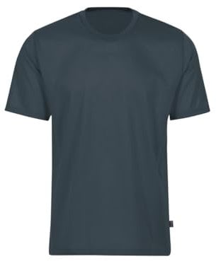 Trigema Herren T-Shirt 636202, Gr. Medium, Grau (anthrazit 018)