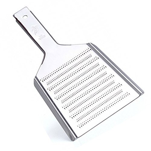 KAI Shun Mikroreibe aus Edelstahl - beidseitig verwendbar - Abmessung 27,5 x 14,3 cm - Küchenreibe Reibe mit 2 Seiten Universalreibe