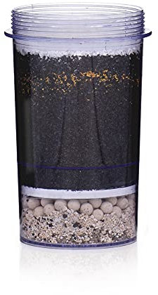 5-Stage Alkaline Replacement Filter for the Gravity Water System by SANTEVIA | At Home Water Filter that Makes Water Alkaline and Adds Minerals | Filters Chlorine and Lead