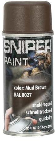 Unbekannt Sniper Paint Sprühfarbe braun