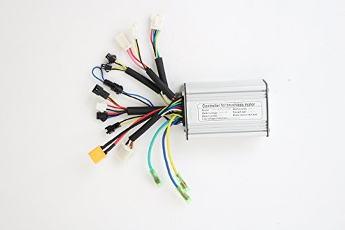 HalloMotor Silver Useful 36V 48V 200W 250W 350W 20A ebike Brushless DC 36V 250W ebike Controller Regenerative Function