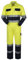 Rossini Trading A4013042M Tuta Lucentex Bicolore, Giallo/Blu, M