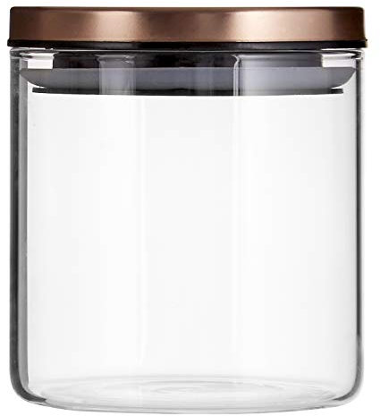 Premier Maison Freska Rose Gold Lid Storage Jar 550 ml