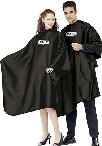 Wahl Professional Frisierumhang Schwarz - Polyester - Unisex - Erwachsene (Unisex) - Frisierumhang