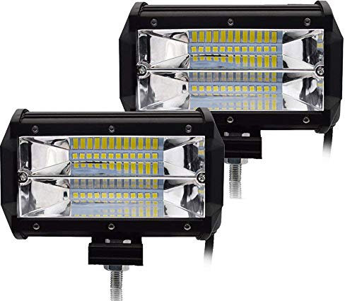 Greenmigo 2X 72W Auto LED Scheinwerfer Zusatzscheinwerfer Arbeitsscheinwerfer IP67 Wasserdicht