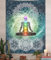 DYNH Chakra Vertikaler Wandteppich, sieben Chakra, Yoga, Meditation, Zen-Dekor, Wandbehang für Schlafzimmer, Hippie-Lotus, spirituelle Wandteppiche, Poster, Studentenwohnheim, Zuhause (40 Wx60 H)