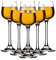 Galicja PORTO Lot de 6 verres à vodka - Verre à liqueur avec pied - Verres à liqueur - Verres à vodka - Verres à shot - Verre avec style - Verre à liqueur et grappa 60 ml