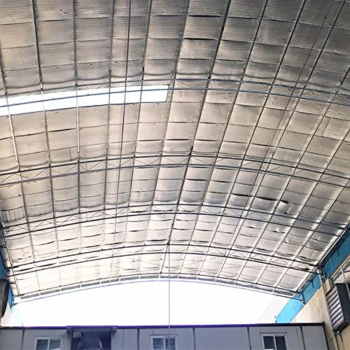Isolierfolie Aluminium Dampfsperrfolie Dampfsperre Dach Innen Dampfsperre zur Dämmung Dampfsperrfolien zur Dachisolierung Dach dampfsperre sauna Dampfsperren,Dachisolierung Sel(Size:1x20m/3.2x65.6ft)