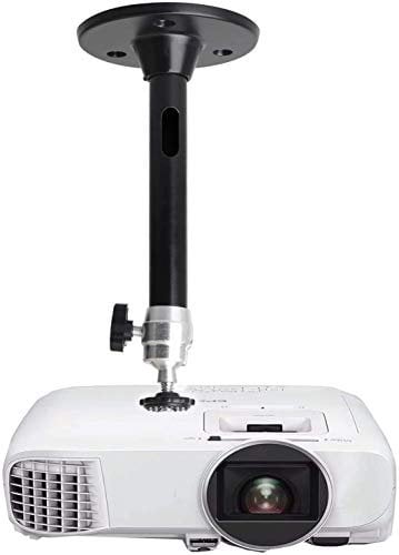 YiePhiot Mini Beamer Projektor Halterung Wall Ceiling Mount Kompatibel mit QKK,DR.J Upgrade,DBPOWER,Anker,VANKYO,AAXA Technologies, PVO,Artlii,LoongSon,APEMAN und meisten (175mm, Schwarz)