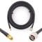 RANGEFUL N Maschio a SMA Maschio Cavo coassiale 5m 50ohm 5D-FB Ø7,5mm prolunga 5 metri a bassissima perdita per LTE Antenna esterna 4G 5G Modem Amplificatore GSM Router WIFI Ripetitore cellulare