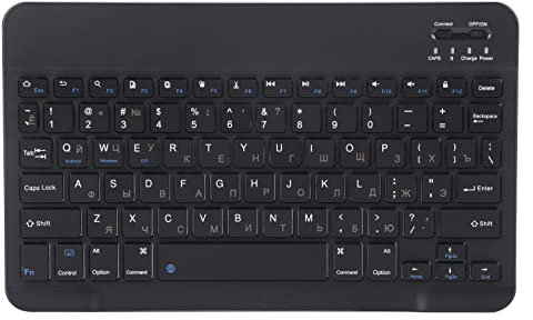 10, 10,1 Slim Ultra Wide Wireless Russian Keyboard 80 Keys 1 Zoll Universal Bluetooth 3.0 for Android Ultra-Large Dustproof Slim Keys