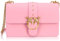 Pinko Damen Love One Classic Cl Kalb Seide Tasche, P31q_Marino-Antique Gold pink