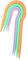 Cabilock 4pcs jumbo cable- needle u shape cable needles sewing crochet needles holders for knitting tapestry yarn needles plastic cable needle u knitting cable needles looper giant