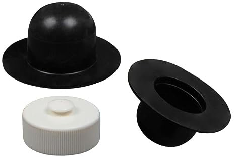 F Fityle Sandfilter Ablassschraube, Auslassabdeckung für Schwimmbadteile, mit 2 Stecker